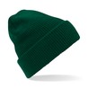 Heritage beanie - B425:Bottle Green, 100% acrylic, One Size